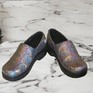 KLOGS Naples Professional Nursing Slip-on Shoes Clogs Pyramid Pattern Size 9.5W
